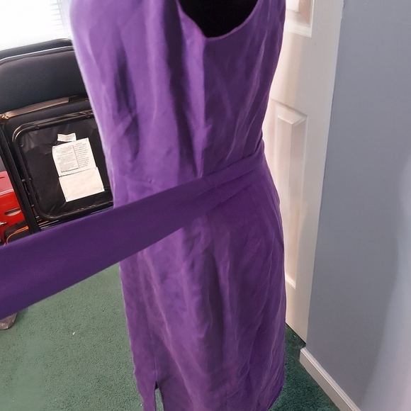 Jones New York Silk Wrap Dress Size 8 - Picture 9 of 12